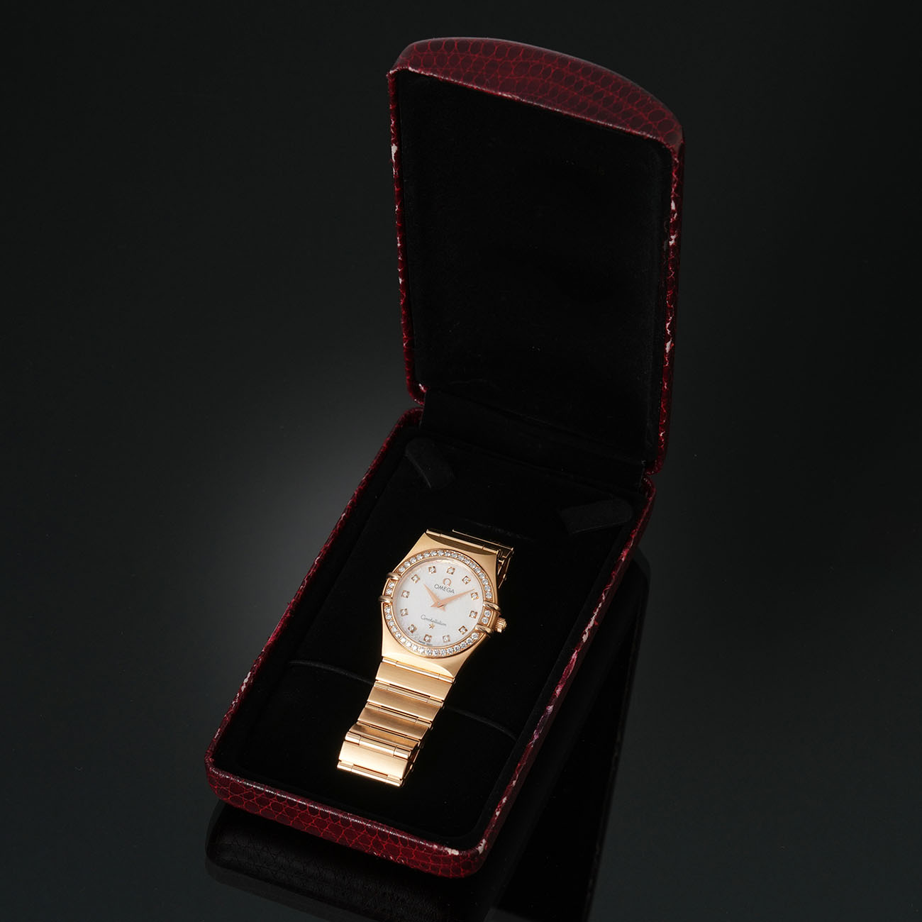 오메가 컨스틸레이션 다이아베젤