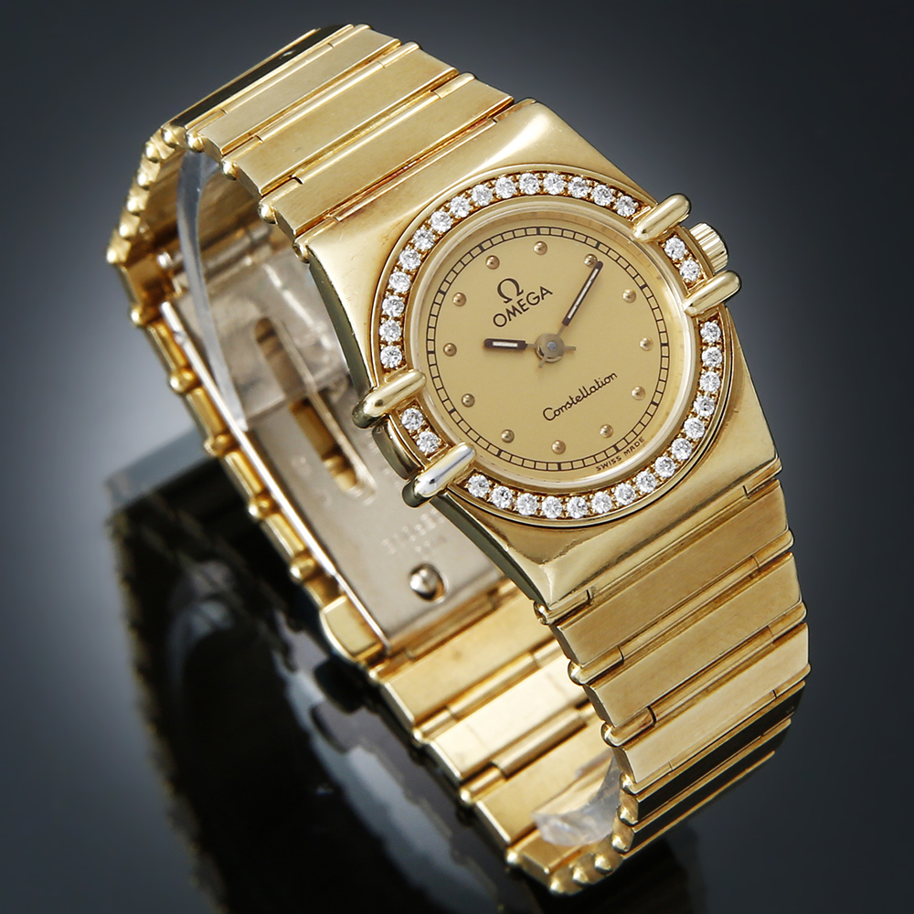 오메가 컨스틸레이션 다이아베젤