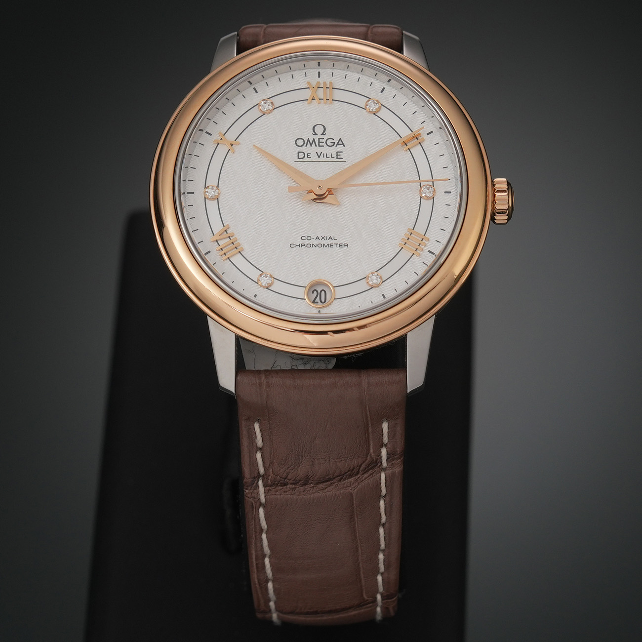 오메가 드빌 프레스티지 콤비 상세 이미지