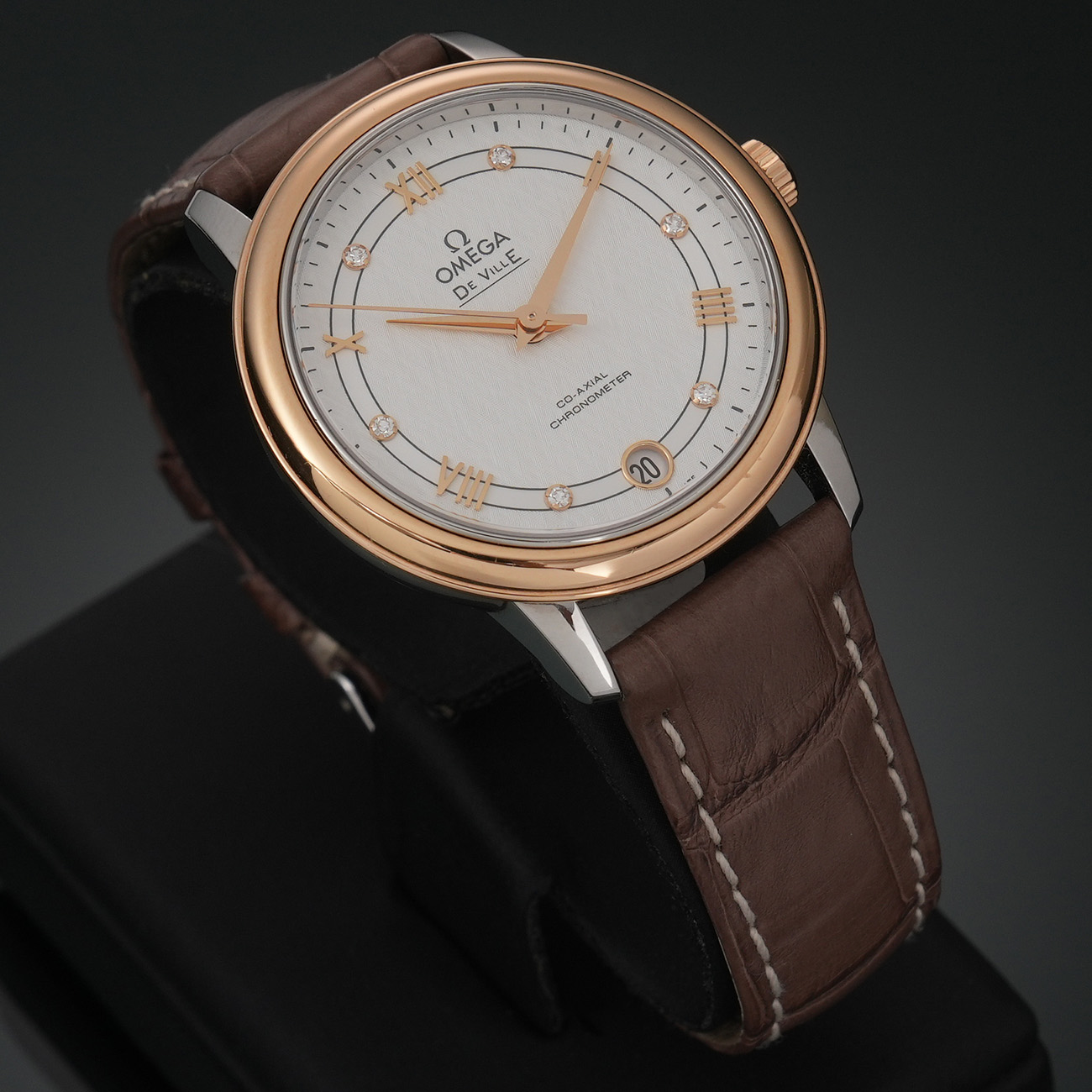 오메가 드빌 프레스티지 콤비 상세 이미지
