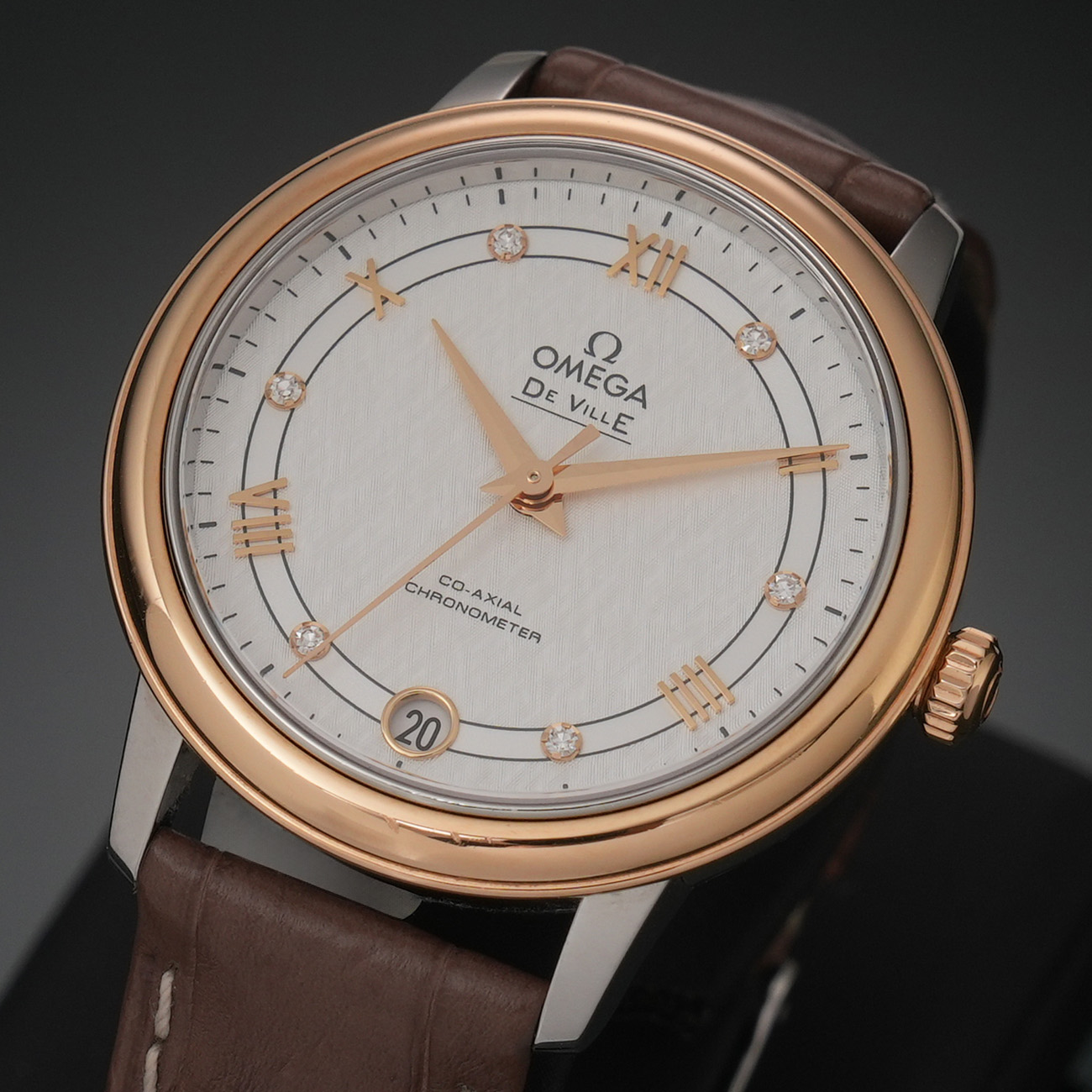 오메가 드빌 프레스티지 콤비 상세 이미지