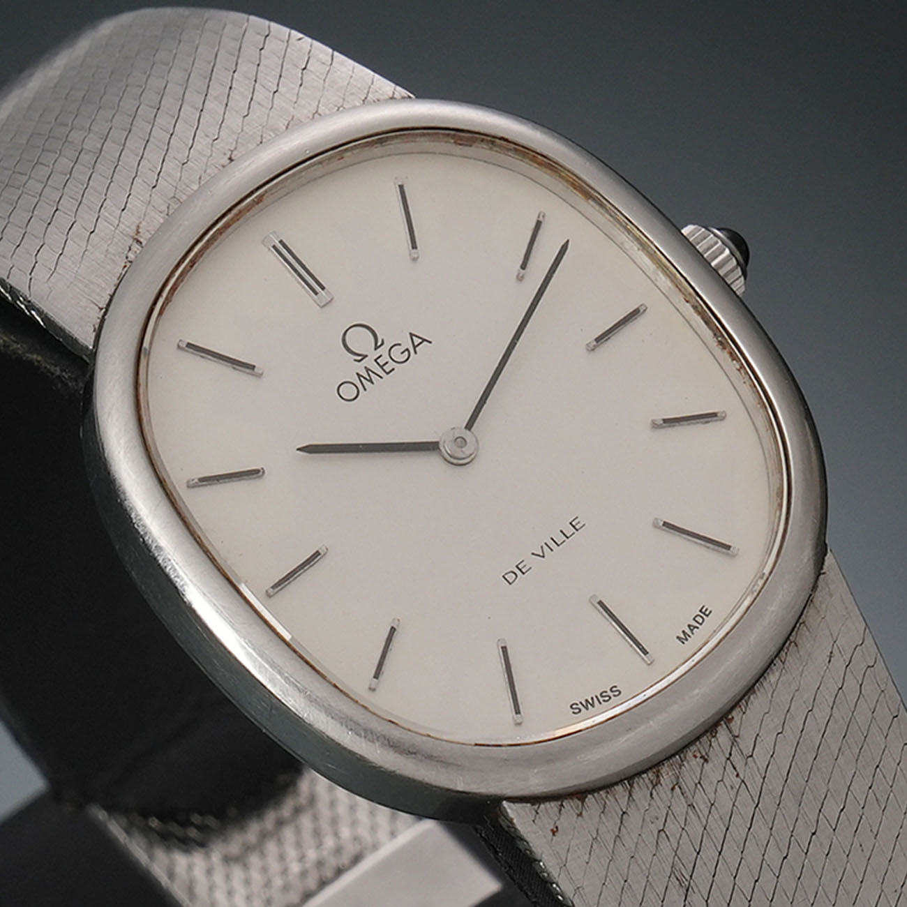 오메가 드빌 프레스티지 남성 수동워치 상세 이미지