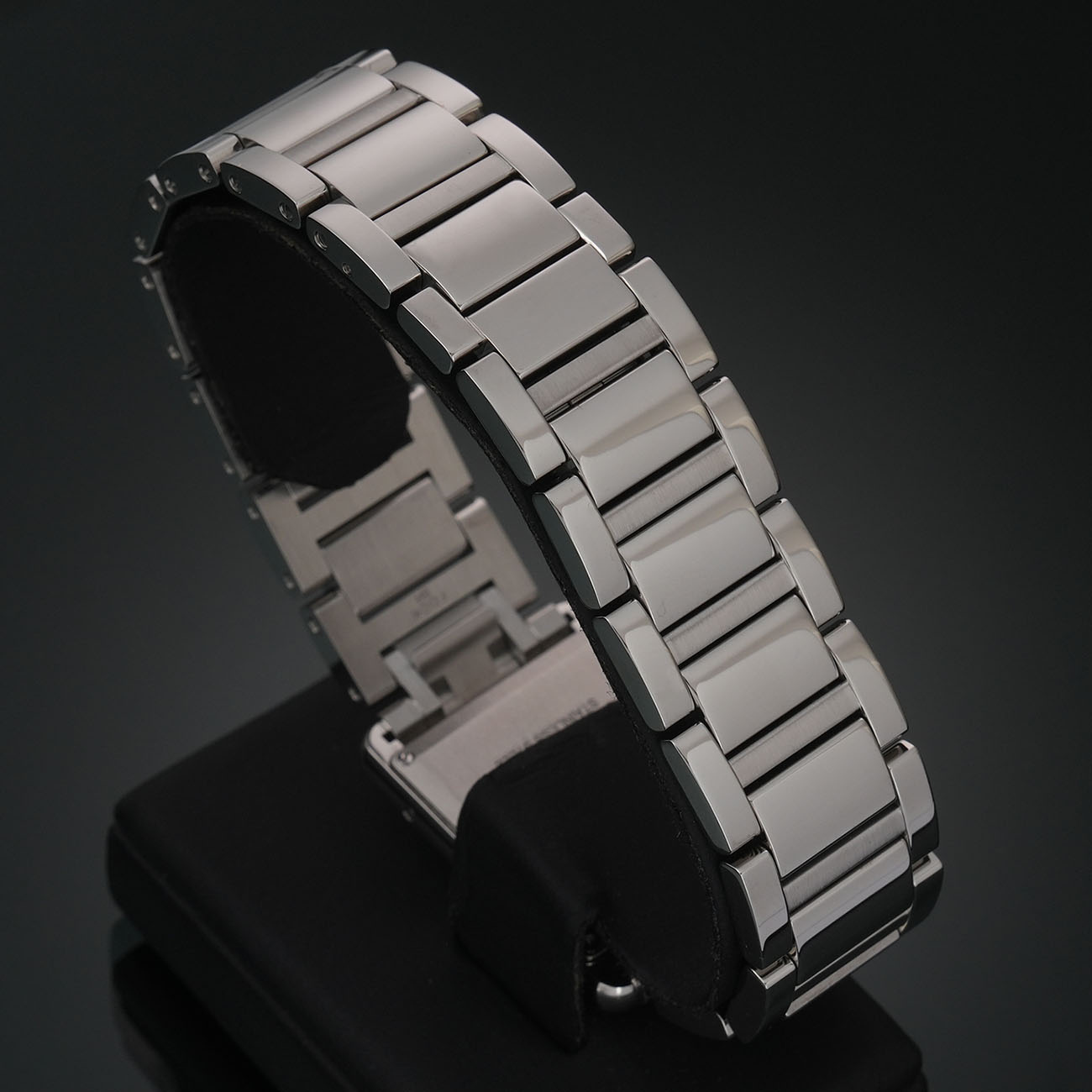 까르띠에 탱크 머스트 라지 스틸 상세 이미지