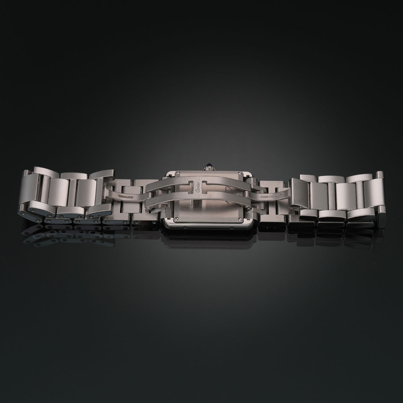 까르띠에 탱크 머스트 라지 스틸 상세 이미지