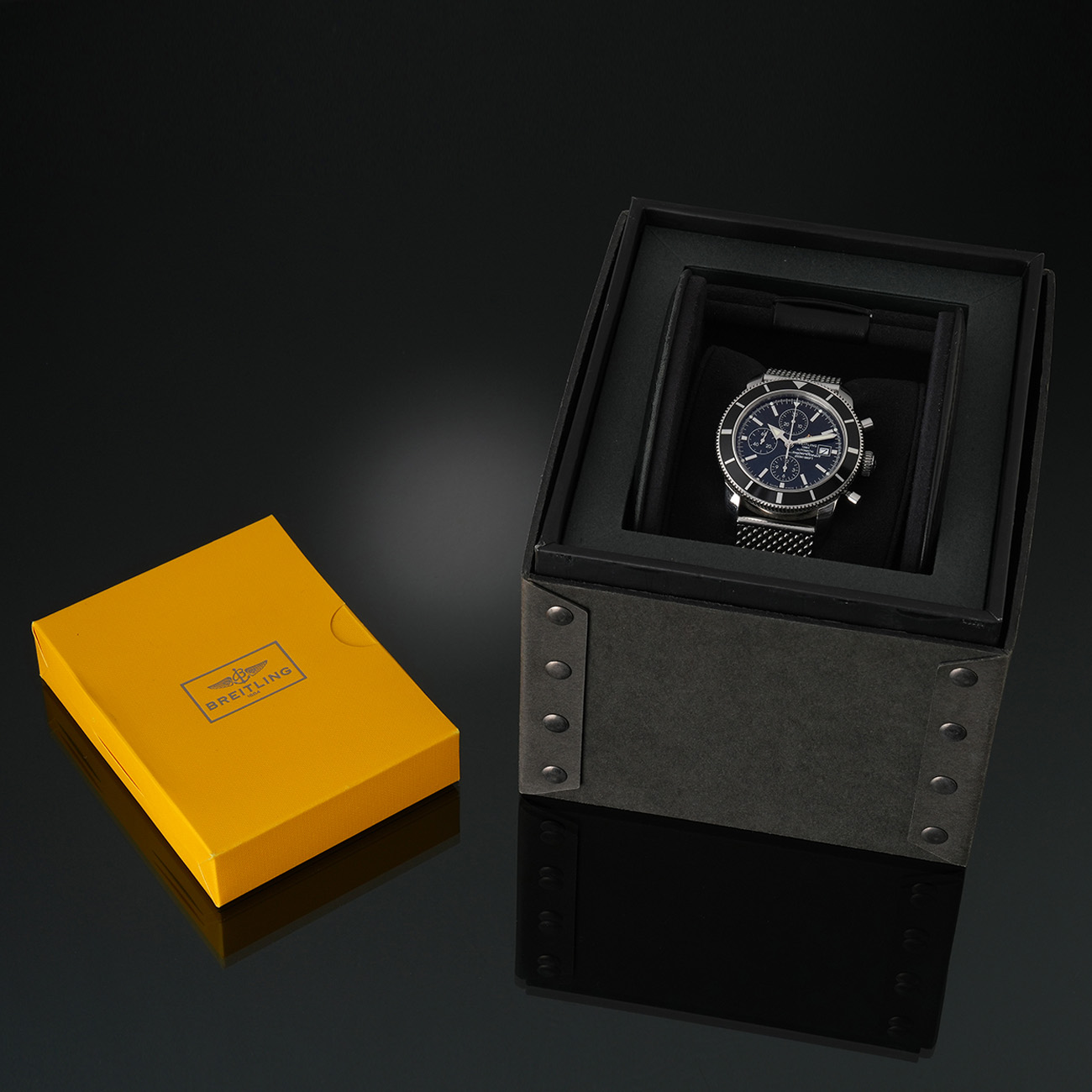 브라이틀링 수퍼오션 헤리지티 크로노