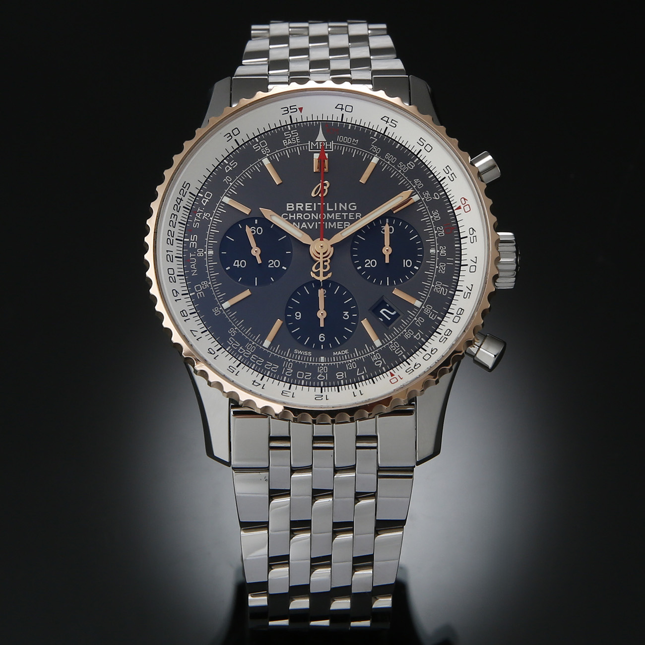 브라이틀링 네비타이머 B01 크로노